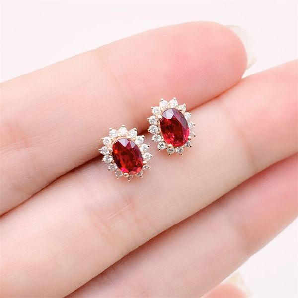 s2790 fashion jewelry s925 silver post earrings for women cute inlaid diamond crystal rhinestone sunflower stud earrings, Golden;silver